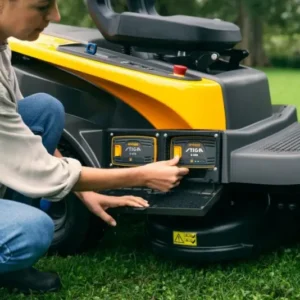 Stiga aku traktor kosačica kosilica Swift 372e - Image 6